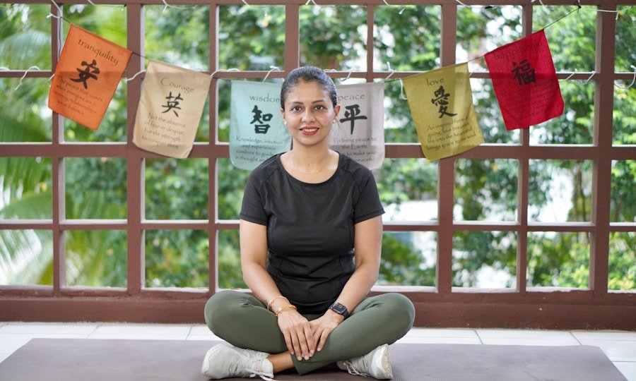 Health — Indian woman exercising and staying fit
